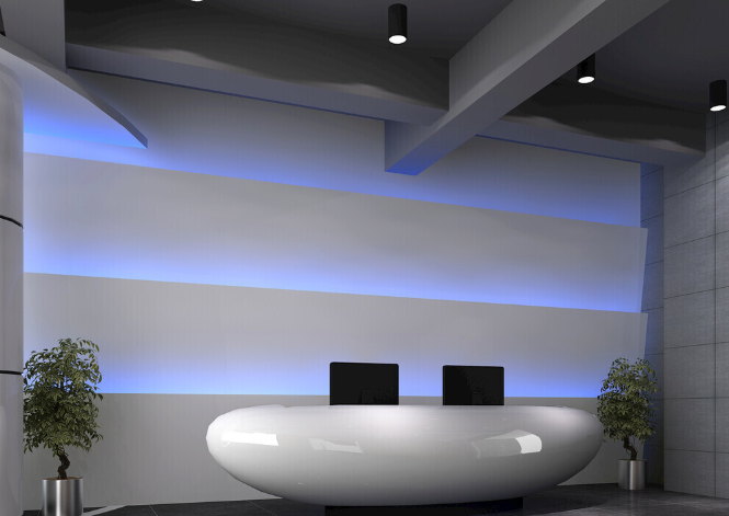 辦公室前臺(tái)照明設(shè)計(jì):打造舒適迎賓空間的燈光藝術(shù) 辦公室前臺(tái)照明設(shè)計(jì):打造舒適迎賓空間的燈光藝術(shù)