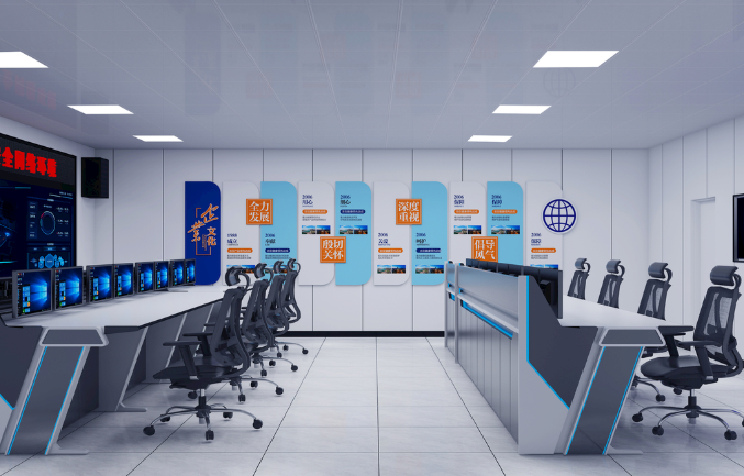 上海辦公室裝修:黑色和藍(lán)色搭配的魅力 上海辦公室裝修:黑色和藍(lán)色搭配的魅力