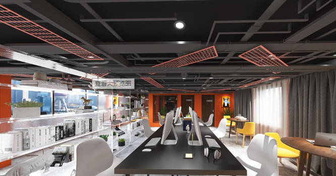 工業(yè)風辦公室裝修中橙色的運用與影響 工業(yè)風辦公室裝修中橙色的運用與影響