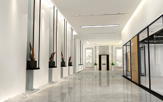 上海辦公室裝修設(shè)計(jì)：走道擺放什么裝飾品好？