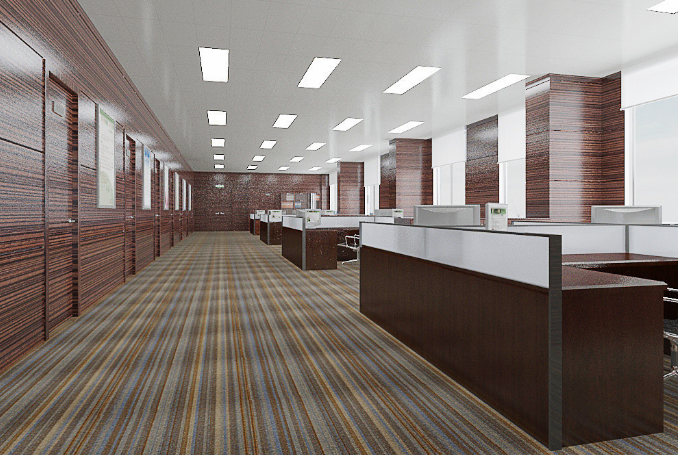 上海辦公室裝修設(shè)計：銅錢草成新寵，綠色辦公更養(yǎng)眼！