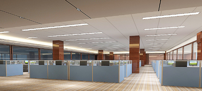 辦公室裝修設(shè)計(jì)：博古架巧妙運(yùn)用，打造雅致空間