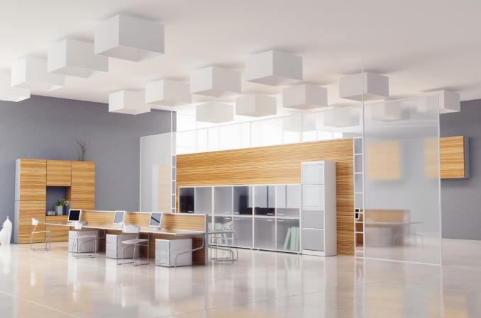 上海辦公室裝修設(shè)計(jì)：米色家具，優(yōu)雅實(shí)用兩不誤！