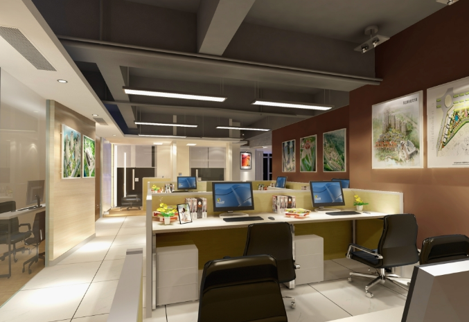 抽象藝術(shù)瓷磚，打造創(chuàng)意無(wú)限的辦公室裝修設(shè)計(jì)新選擇！